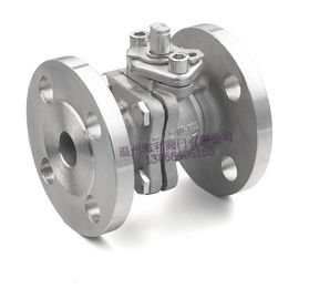 Stainless Steel 2PC Ball Valve,Flange End, Direct Mounting Pad ,150LB/300LB,PN16-40
