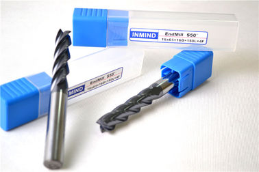 Mirco Solid Carbide Square End Mill HRC50 Long Flute with TiAlN Coated for CNC Milling