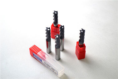 Tungsten Carbide Square End Mill Standard With 45° Helix Angle For High Speed Cutting