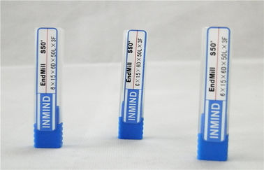 CNC Tapered Ball Nose End Mill TiAlN Coated Carbide Cutting Tools For Copper