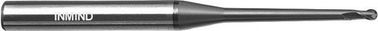 2 Flute Long reach Micro End Mills HRC60 Cutter , 30 Degree Helix Angle